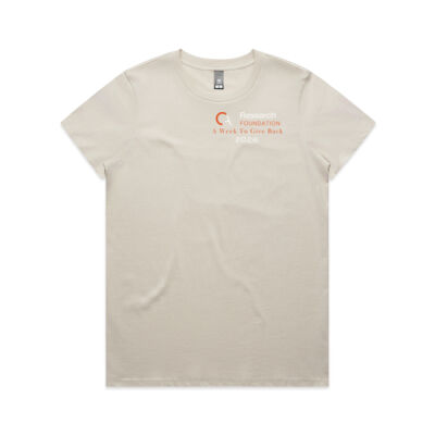 This Week I Am Proudly Supporting Chiropractic Research Female Tee Thumbnail